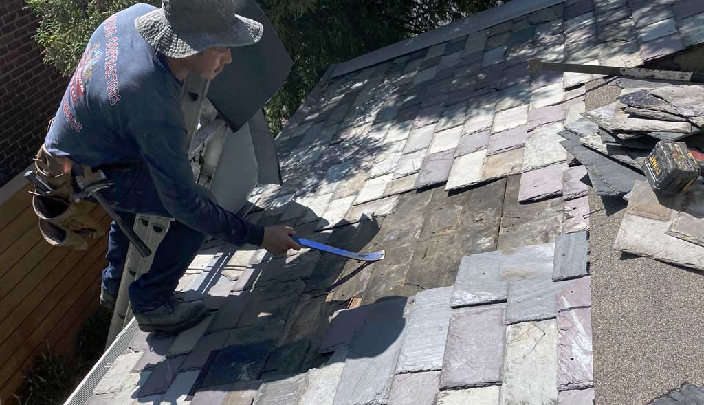 Slate Roof Repair In Closter
