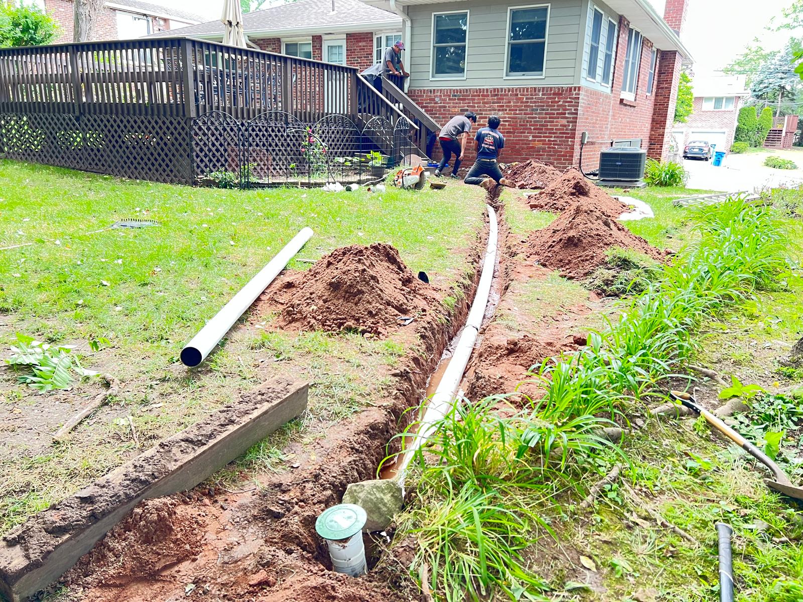 Underground Drain Installation & Repair in Closter, NJ